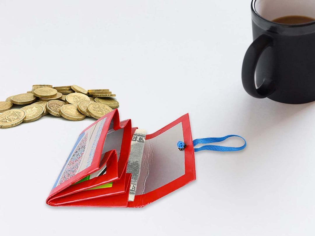 elastic wallet coffee & milk packages tiles - Garbags