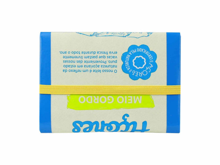 elastic wallet cow milk package blue - Garbags