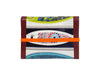 elastic wallet *lisbon exclusive* brown sardines - Garbags