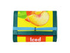 elastic wallet tetrapak peach iced tea green - Garbags