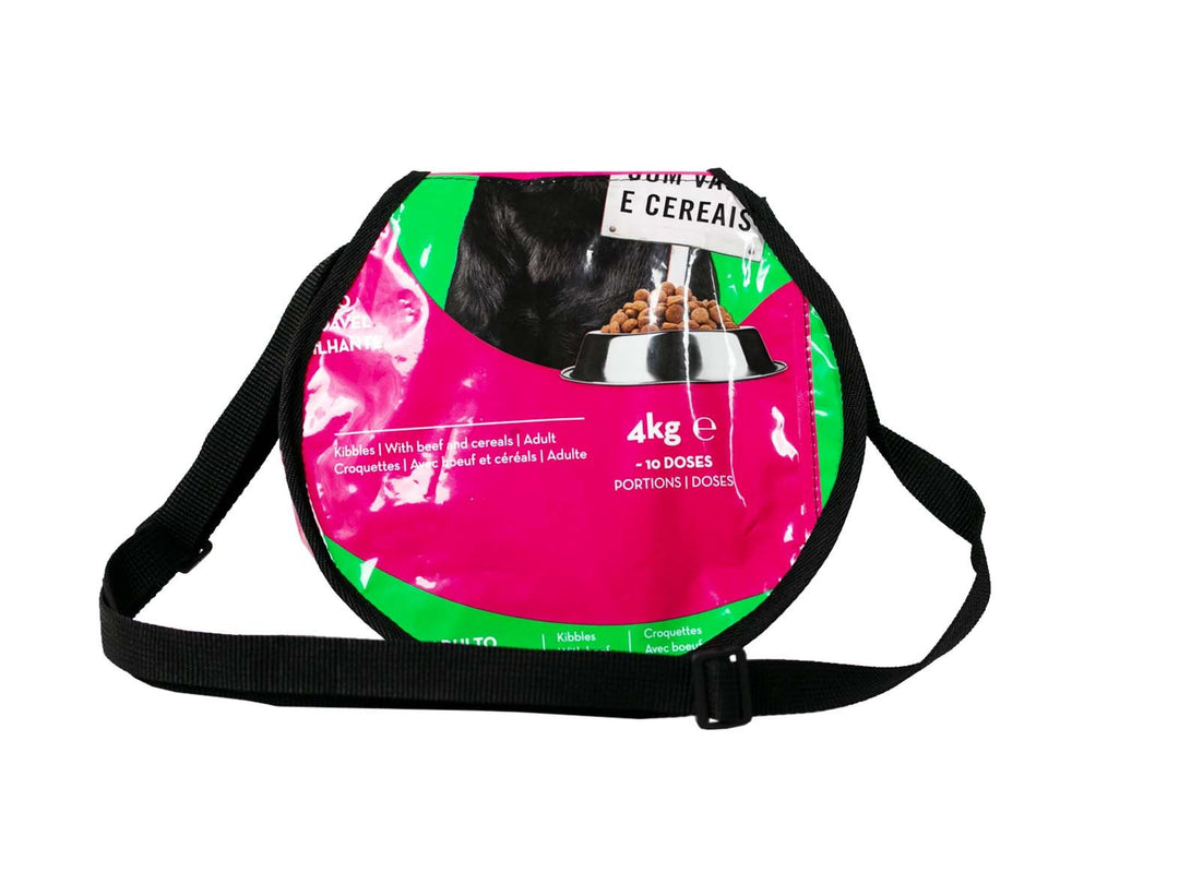 espresso bag dog food package green & pink - Garbags