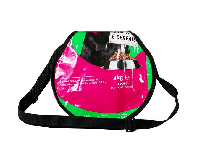 espresso bag dog food package green & pink - Garbags