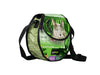 espresso bag cat food package green shiny