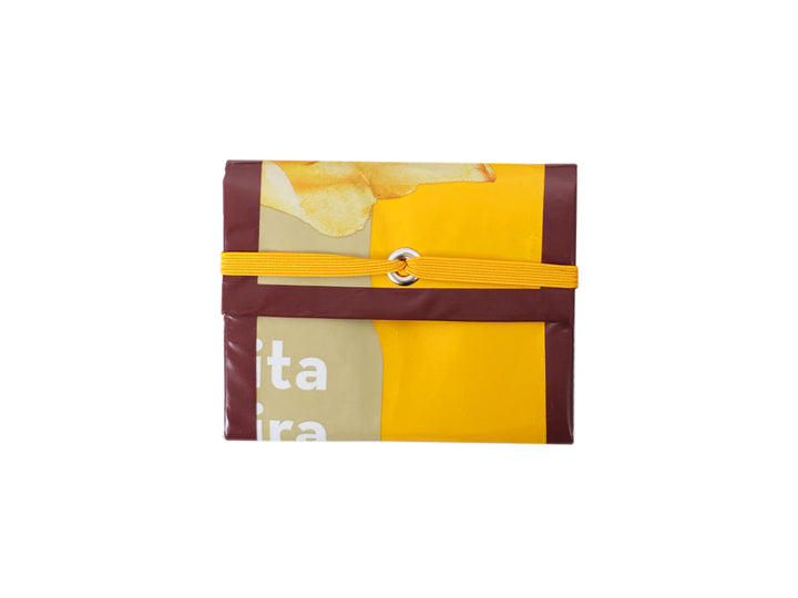 elastic wallet chips packages brown