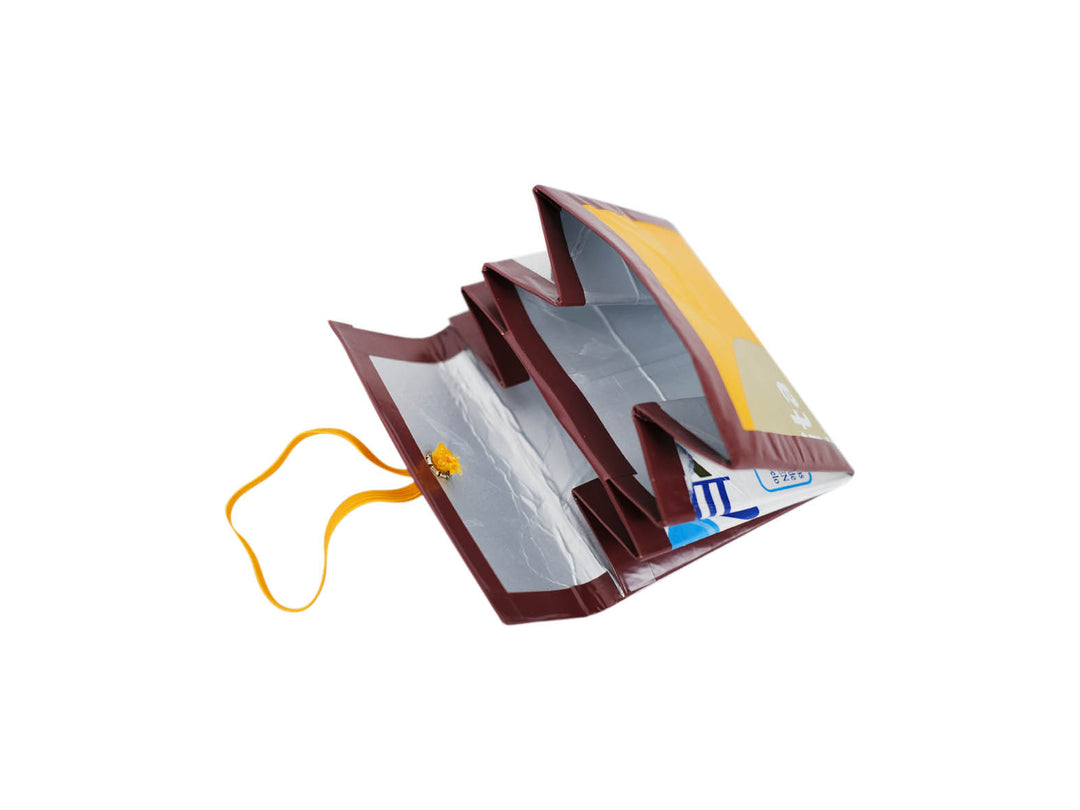 elastic wallet chips packages brown
