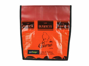 extraflap M coffee publicity banner orange - Garbags