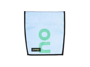 extraflap M publicity banner blue & green letters - Garbags
