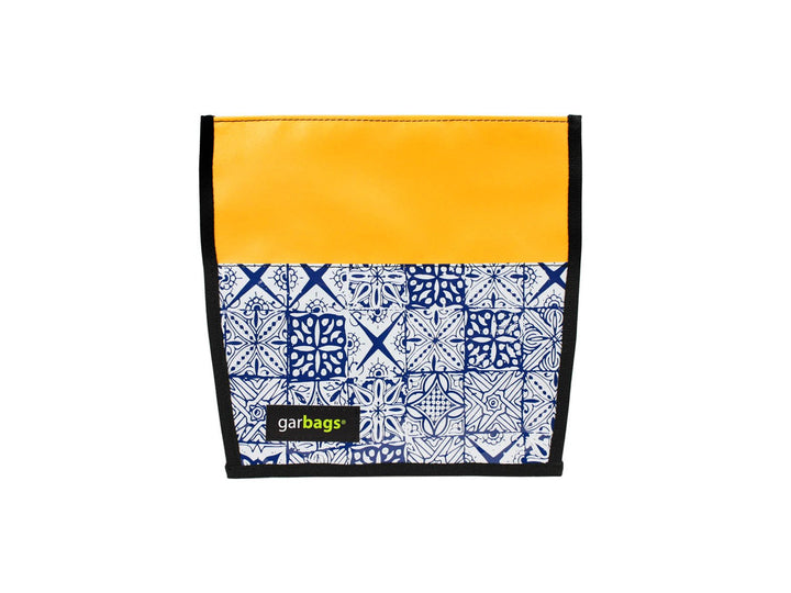 extraflap XS coffee package portuguese tiles blue & orange - Garbags