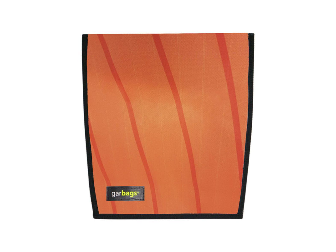 extraflap M publicity banner orange stripes