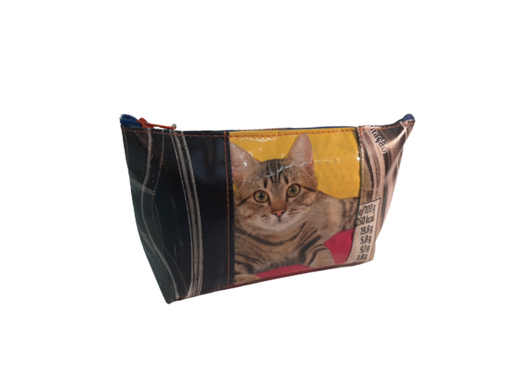 necessaire cat food package my best friend yellow