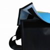 messenger bag XL cat food package red, black & white