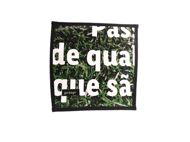 extraflap XS publicity banner green grass