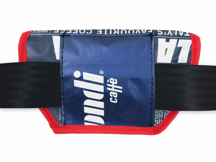 sunglasses case coffee package red & blue