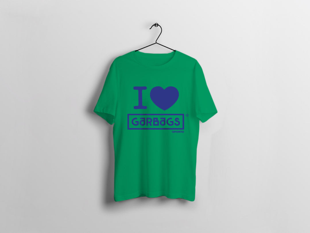 t-shirt I love garbags porto