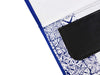 ipad case coffee packages blue tiles - Garbags