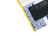 ipad case coffee packages yellow tiles - Garbags