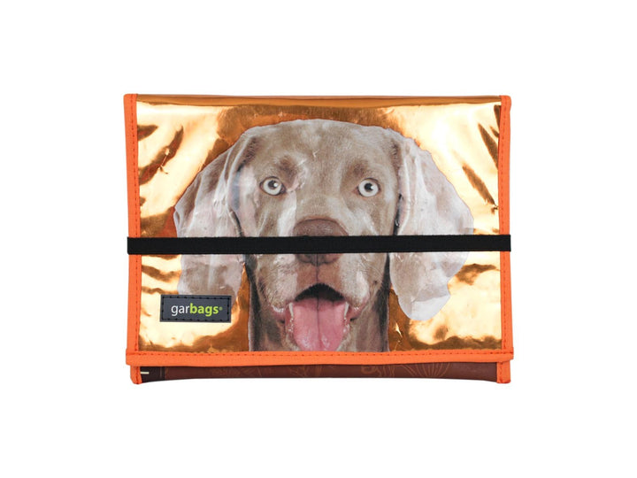ipad case dog food package shiny orange - Garbags