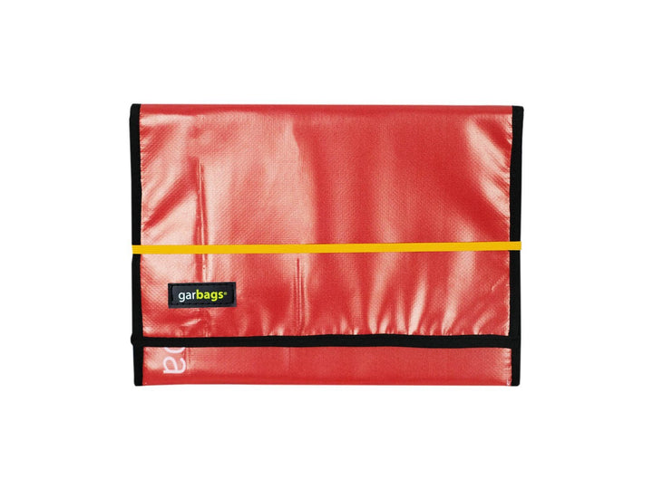 ipad case publicity banner red - Garbags