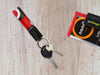 key holder inner tube black - Garbags