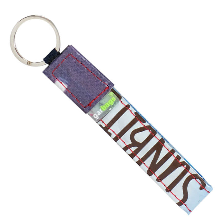 key holder chips package blue brown