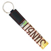 key holder chips package yellow brown