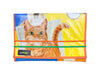 laptop 13″ case cat food package yellow & orange - Garbags