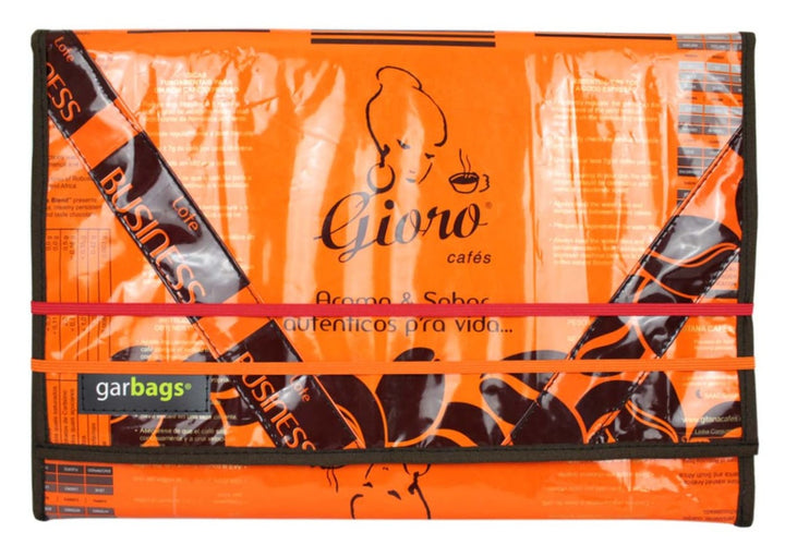 laptop 13″ case coffee package orange - Garbags