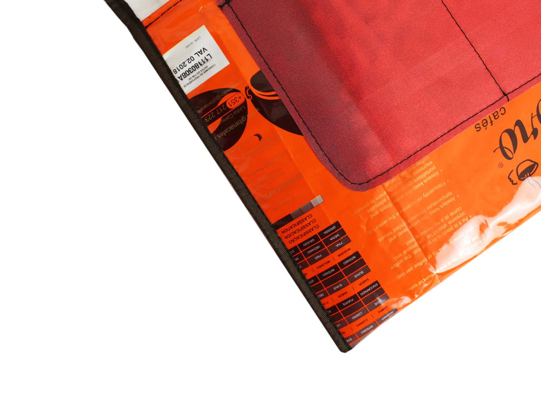 laptop 13″ case coffee package orange - Garbags