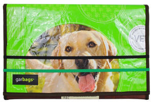 laptop 13″ case dog food package green - Garbags