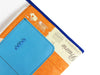 laptop 13″ case dog food package orange & blue - Garbags