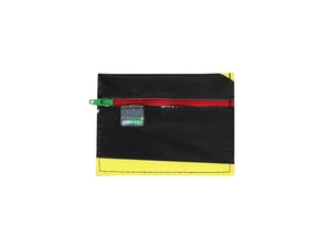 lifetime card holder publicity banner black & yellow - Garbags