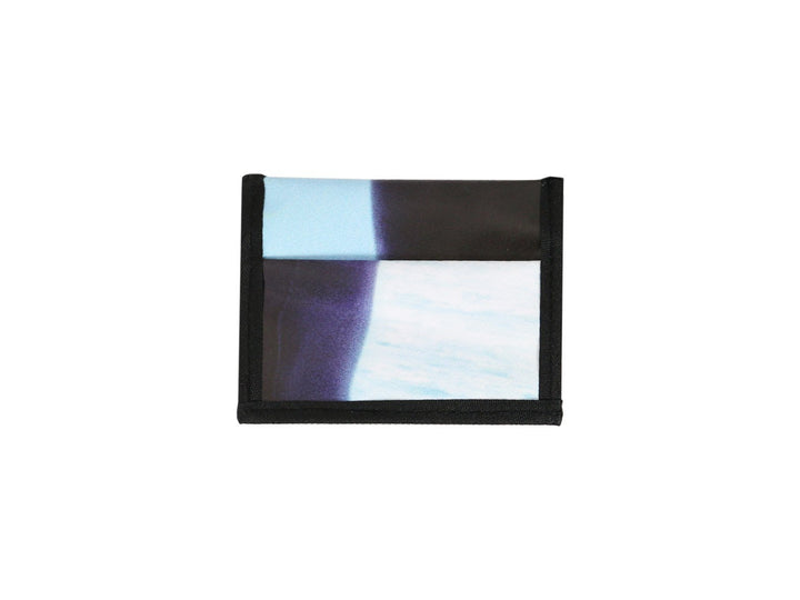 lifetime card holder publicity banner blue & white - Garbags