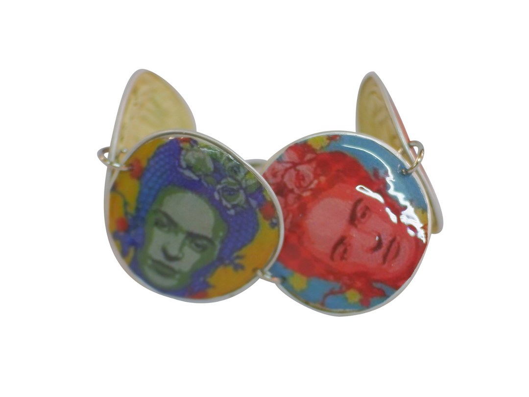 linked bracelet rainbow Frida Kahlo coffee capsules