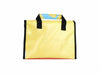 lunch bag red & yellow cat food publicity banner - Garbags