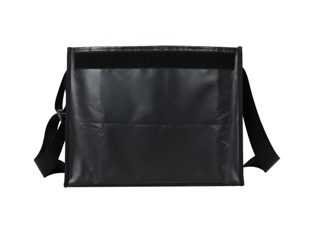 messenger bag base XL publicity banner black - Garbags