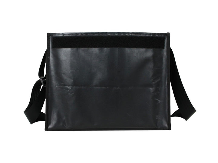 messenger bag base XL publicity banner black - Garbags
