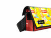 messenger bag / bike handlebar XS publicity banner yellow & red tetrapak - Garbags