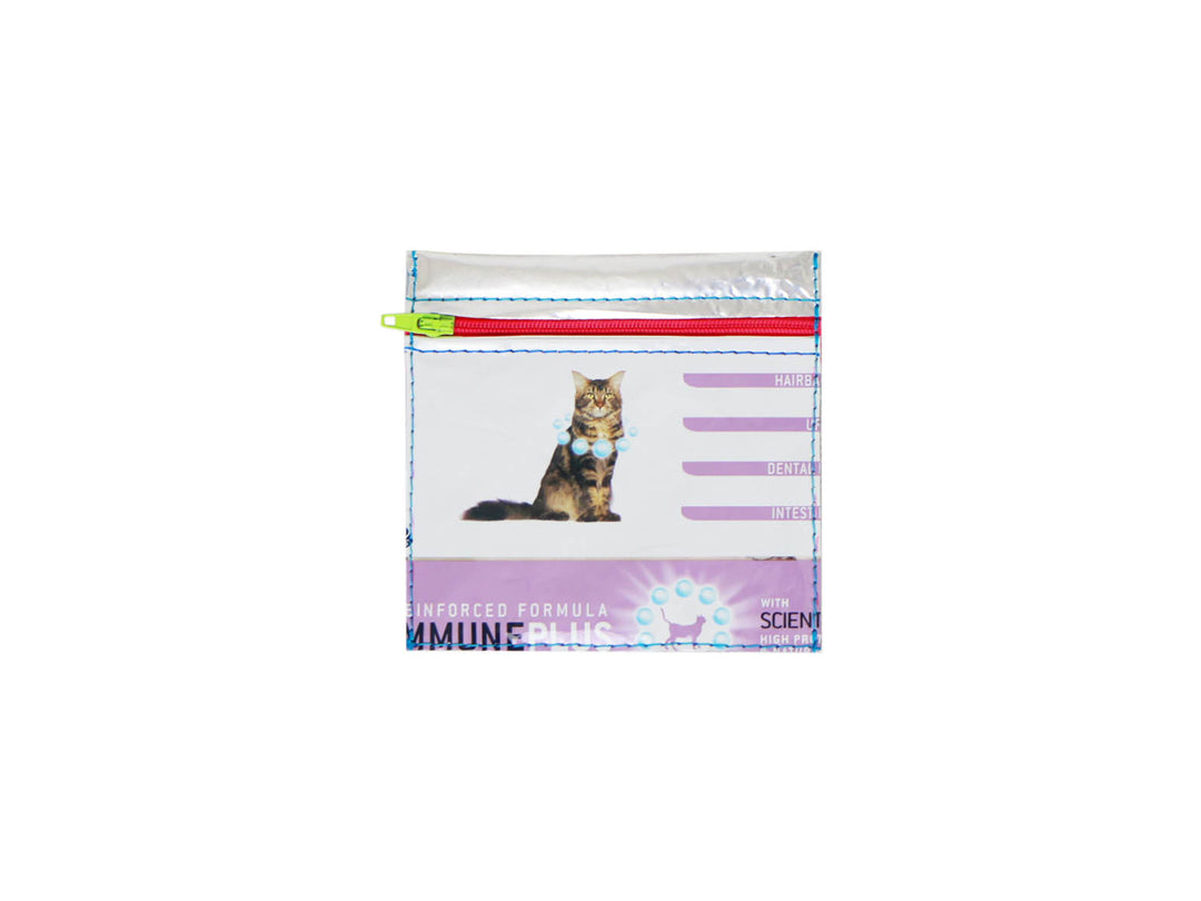 microcase cat food package white & purple