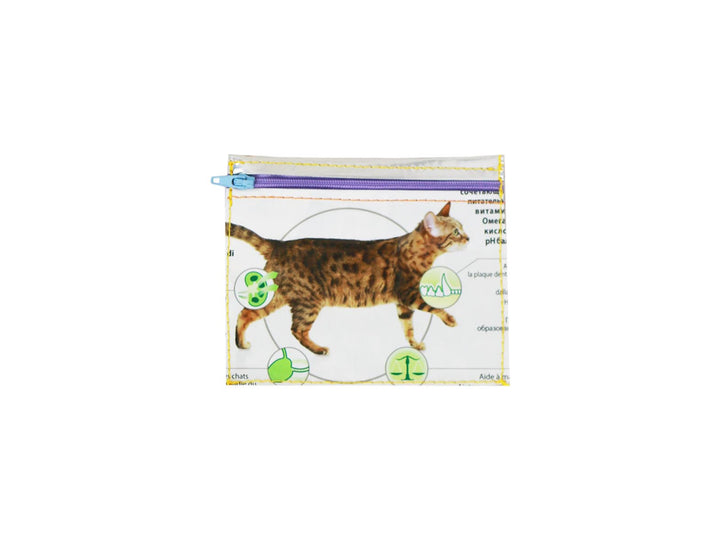 microcase cat food package white