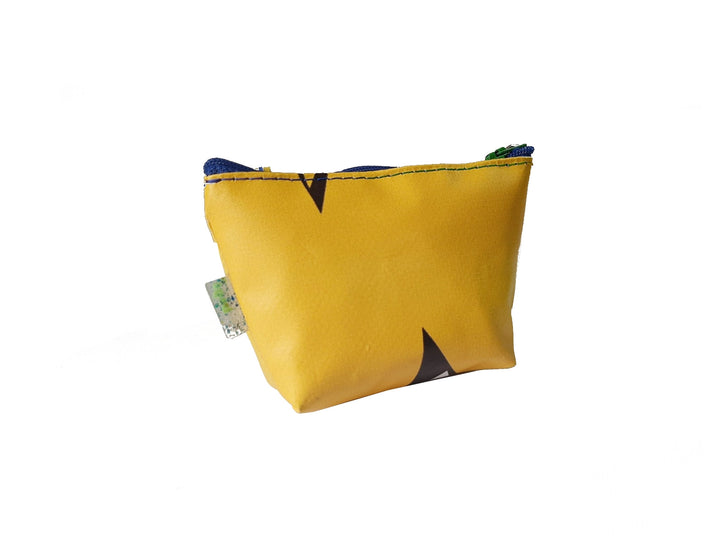 necessaire mini publicity banner yellow & black dots
