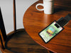 smartphone case coffee package green