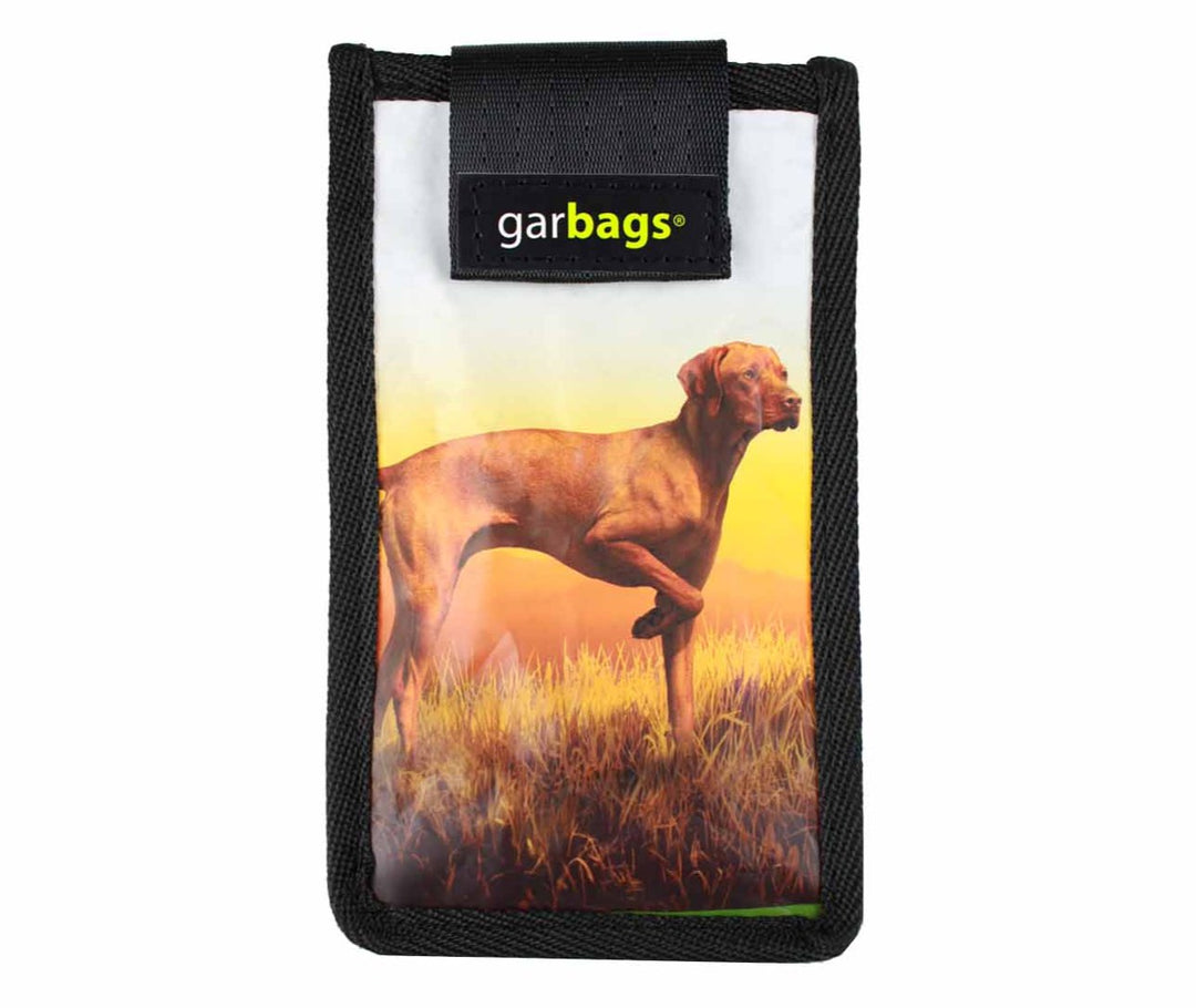 smartphone case dog food package orange