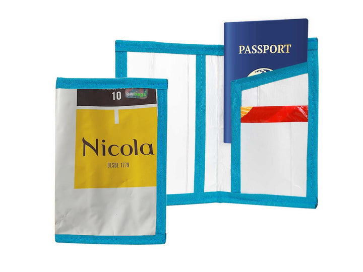 passport holder coffee package white