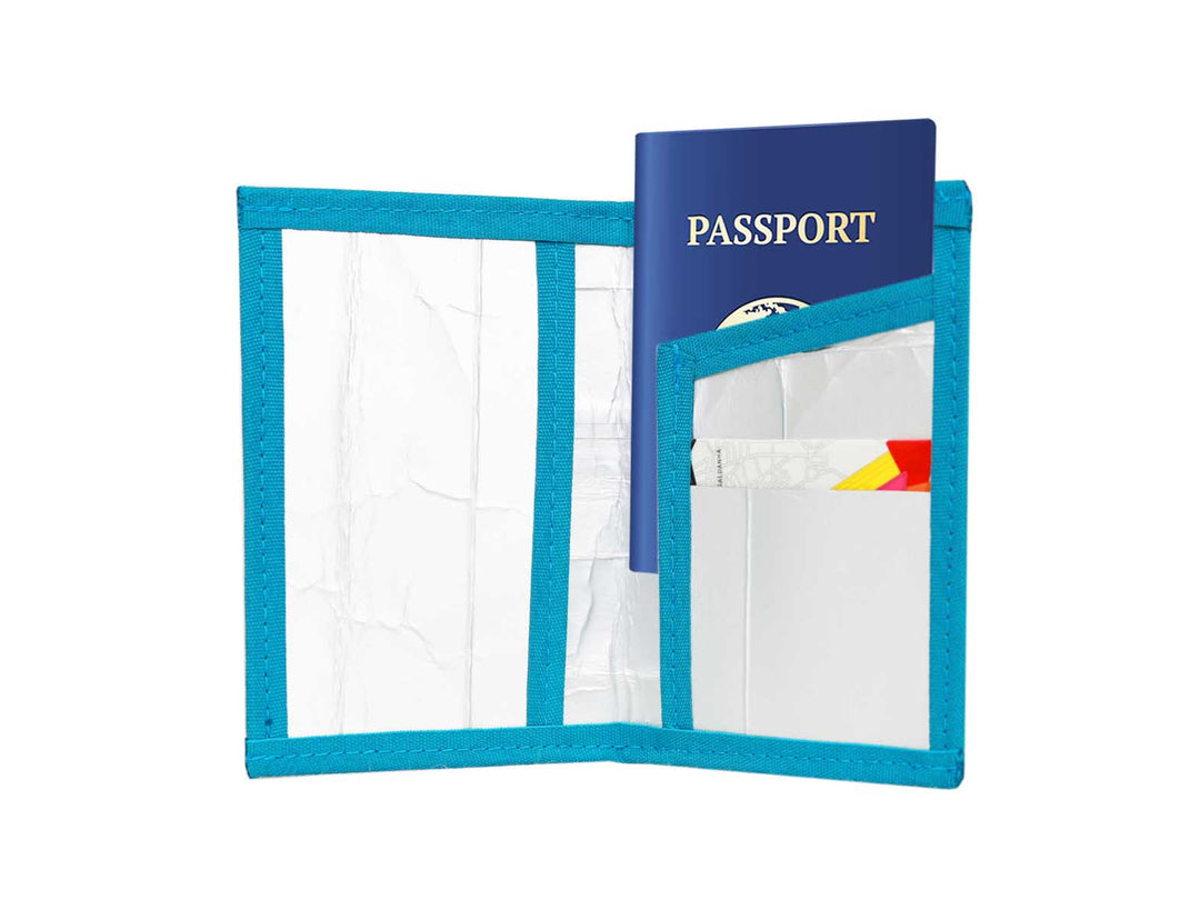 passport holder *lisbon exclusive* black & blue