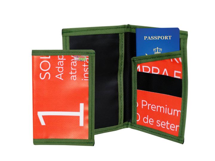 passport holder publicity banner red