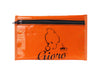 pencil case coffee package orange