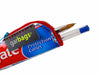 pencil case toothpaste tube red & blue