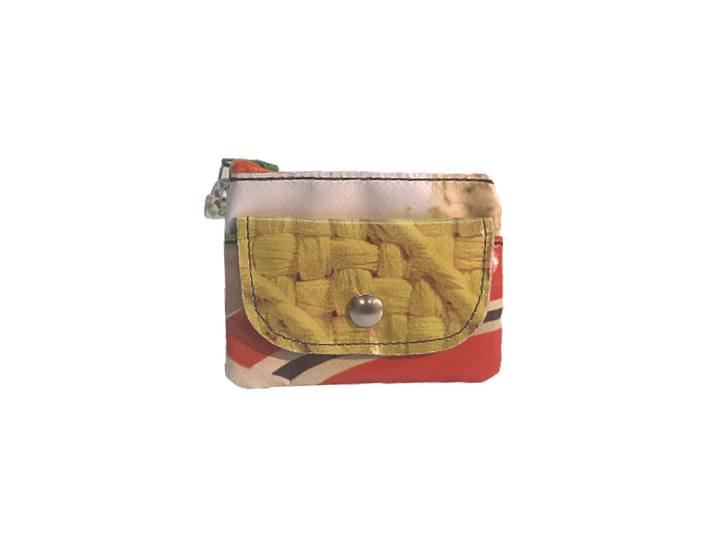 pop purse publicity banner red & yellow