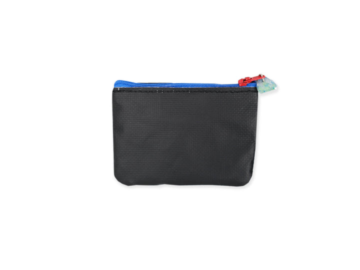 pop purse inner tube black & blue