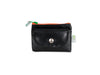 pop purse inner tube black & orange